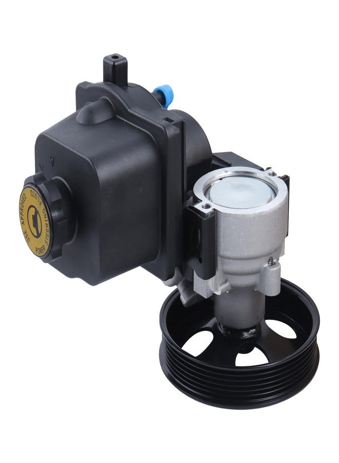 FEIDKS Power Steering Pump Assembly with Pulley Reservoir Fits for 2004-2007 for Buick Rainier, 2002-2006 for Chevrolet Trailblazer EXT, 2002-2009 GMC Envoy, 2007-2008 Isuzu Ascender 20-65990 - Image 3